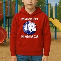Marxist Maniacs Pro Trump Conservatives Kids Hoodie thumb 2