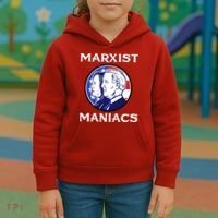 Marxist Maniacs Pro Trump Conservatives Kids Hoodie thumb 3