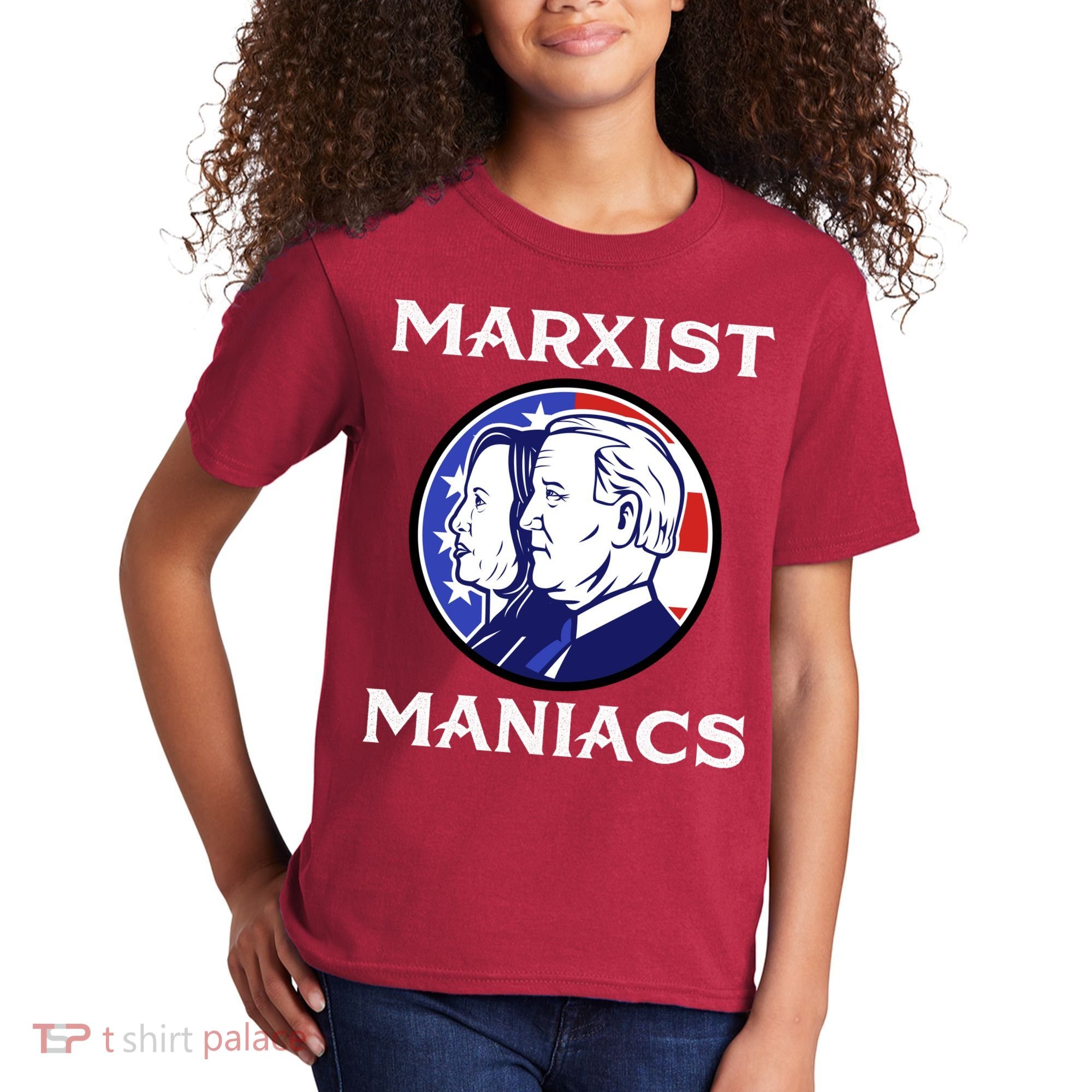 Marxist Maniacs Pro Trump Conservatives Kids T-Shirt