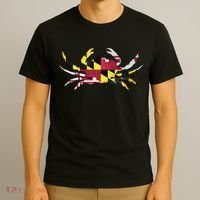 Maryland Flag Crab T-Shirt thumb 3