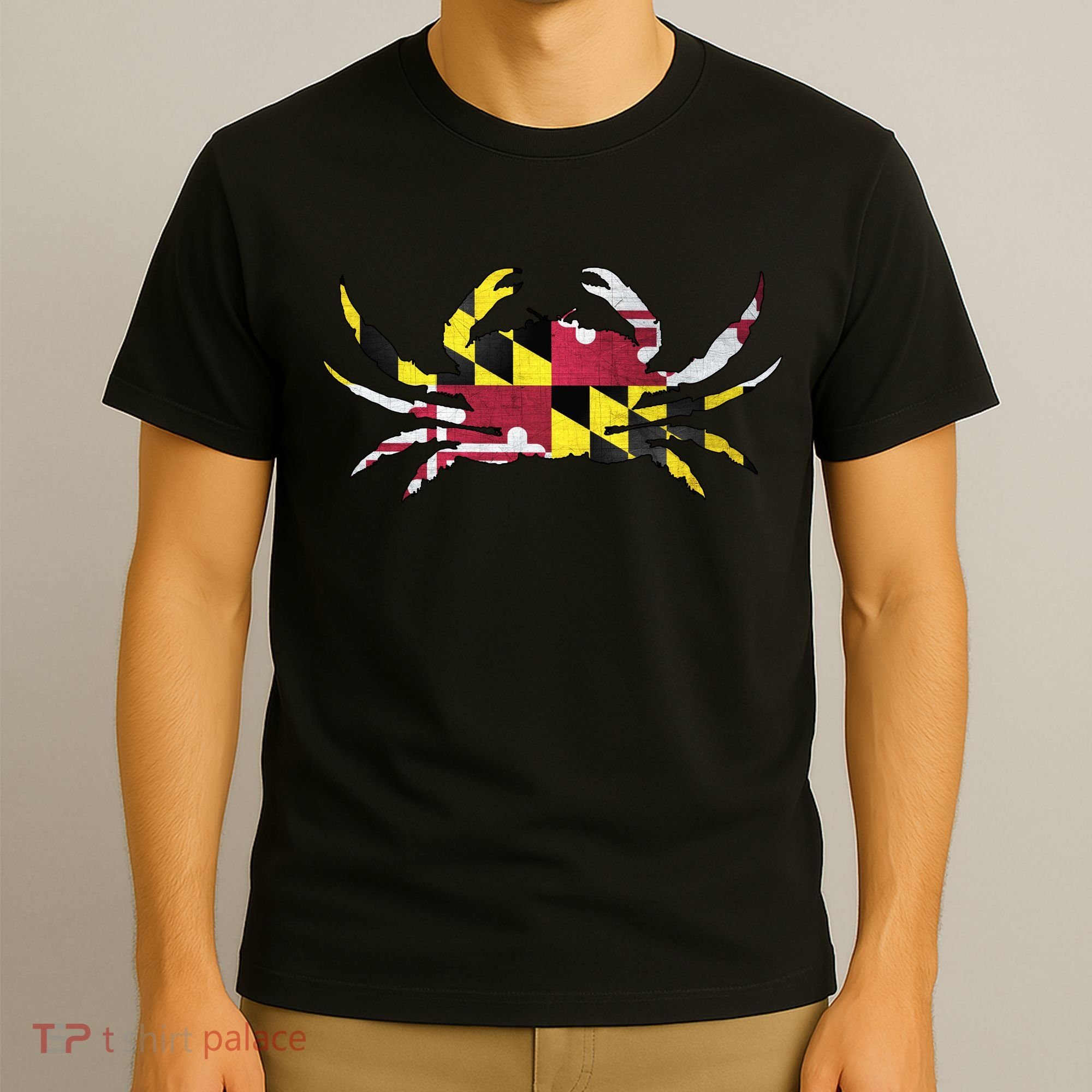 Maryland Flag Crab T-Shirt