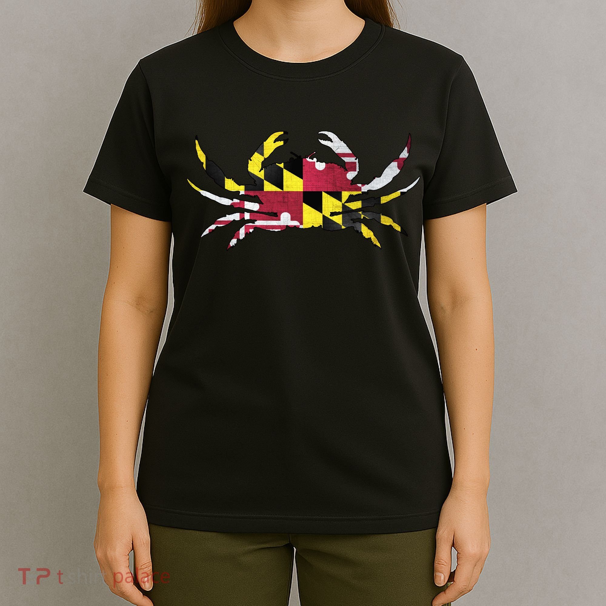 Maryland Flag Crab T-Shirt