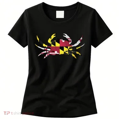 Maryland Flag Crab Women's T-Shirt