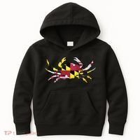 Maryland Flag Crab Kids Hoodie thumb 0