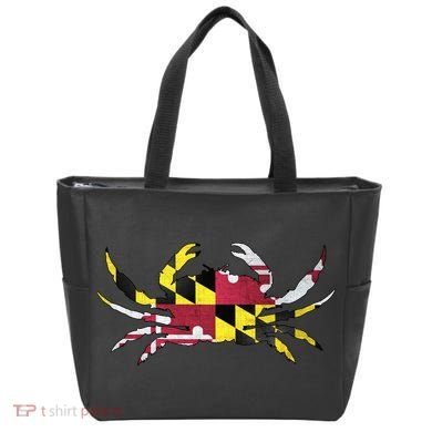 Maryland Flag Crab Tote Bag