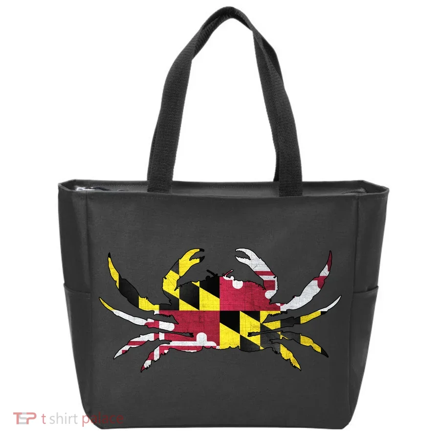 Maryland Flag Crab Tote Bag