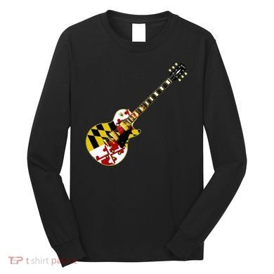 Maryland Guitar Long Sleeve Shirt
