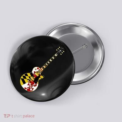 Maryland Guitar Button