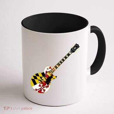 Maryland Guitar Coffee Mug back