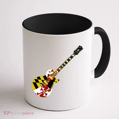 Maryland Guitar Coffee Mug back