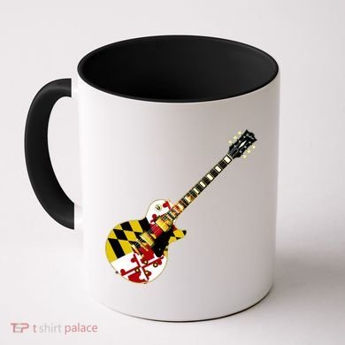 Maryland Guitar Coffee Mug