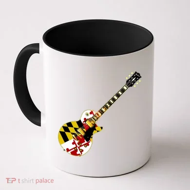 Maryland Guitar Coffee Mug