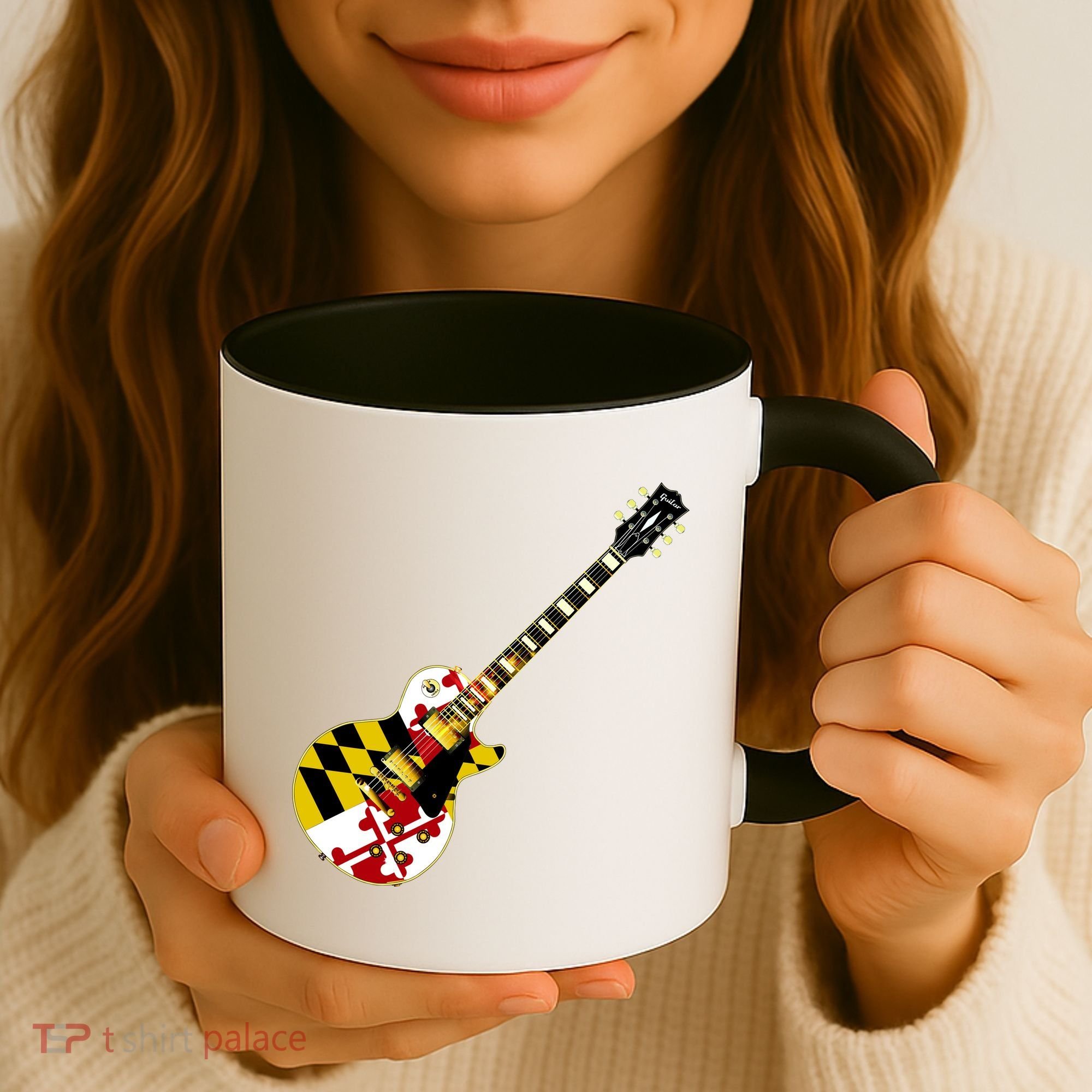 Maryland Guitar Coffee Mug