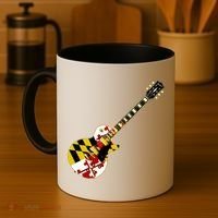 Maryland Guitar Coffee Mug thumb 4