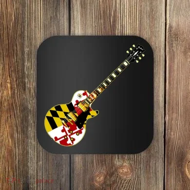 Maryland Guitar Coaster