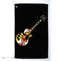 Maryland Guitar Golf Towel thumb 0