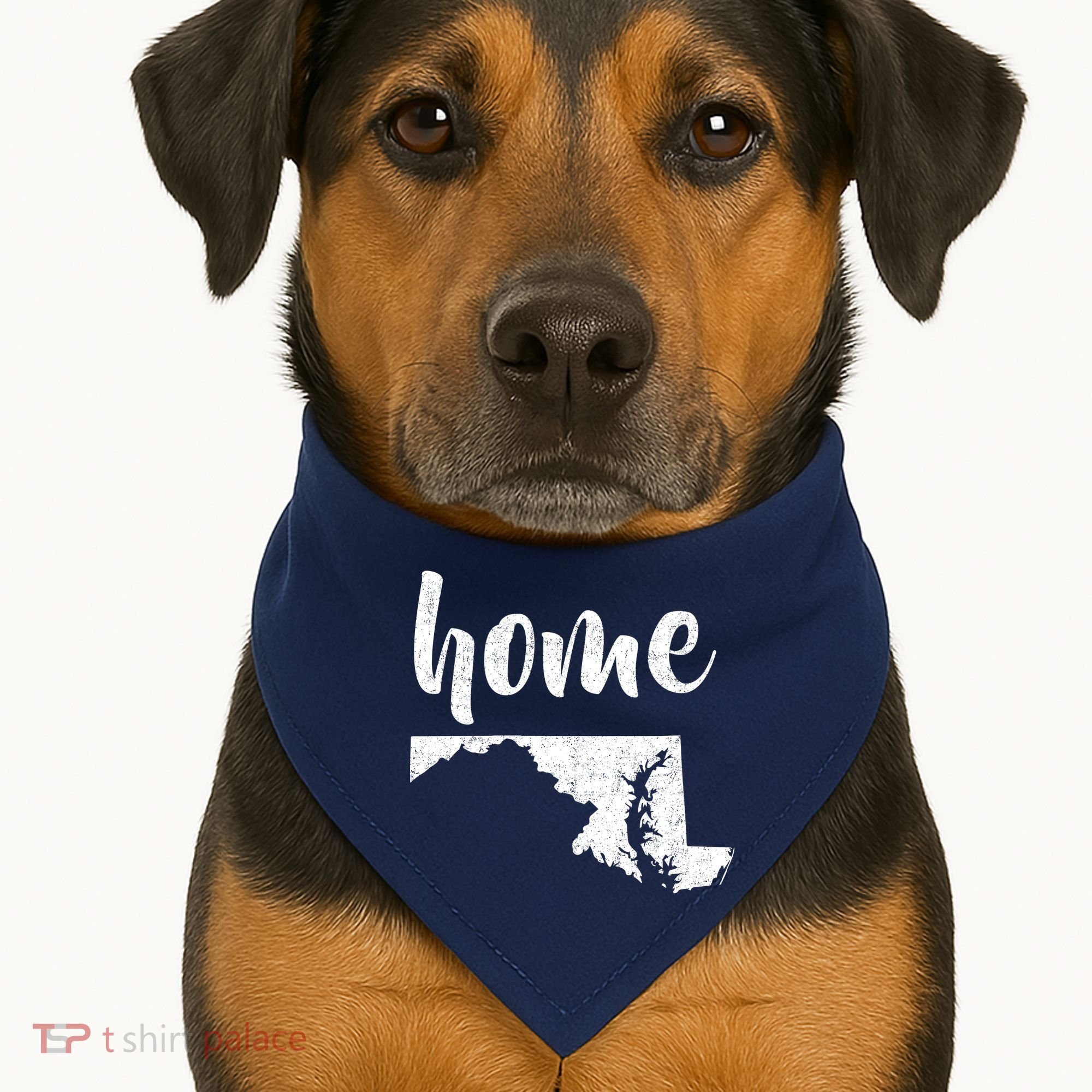 Maryland Home State USA-Made Doggie Bandana