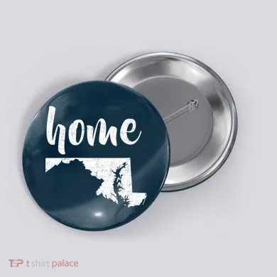Maryland Home State Button