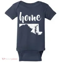 Maryland Home State Baby Bodysuit thumb 0