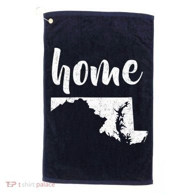Maryland Home State Golf Towel