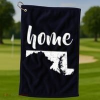 Maryland Home State Golf Towel thumb 1