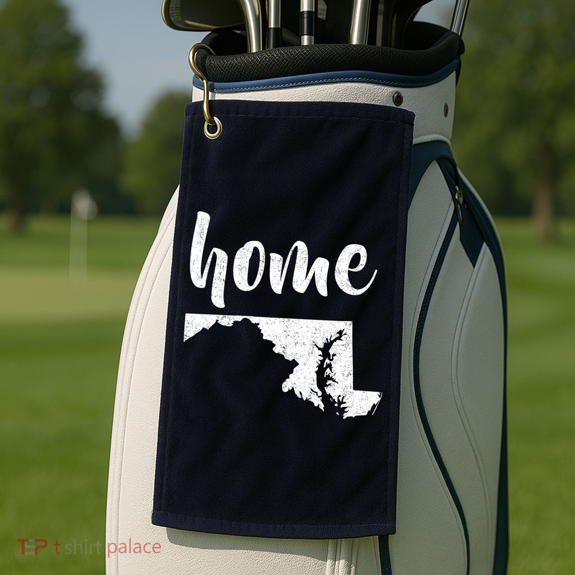 Maryland Home State Golf Towel