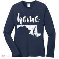 Maryland Home State Women's Long Sleeve Shirt thumb 0
