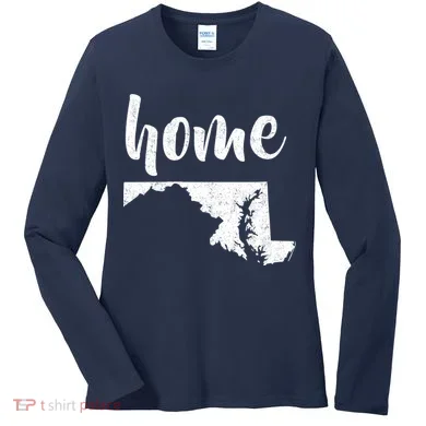 Maryland Home State Women's Long Sleeve Shirt