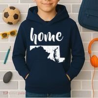 Maryland Home State Kids Hoodie thumb 2