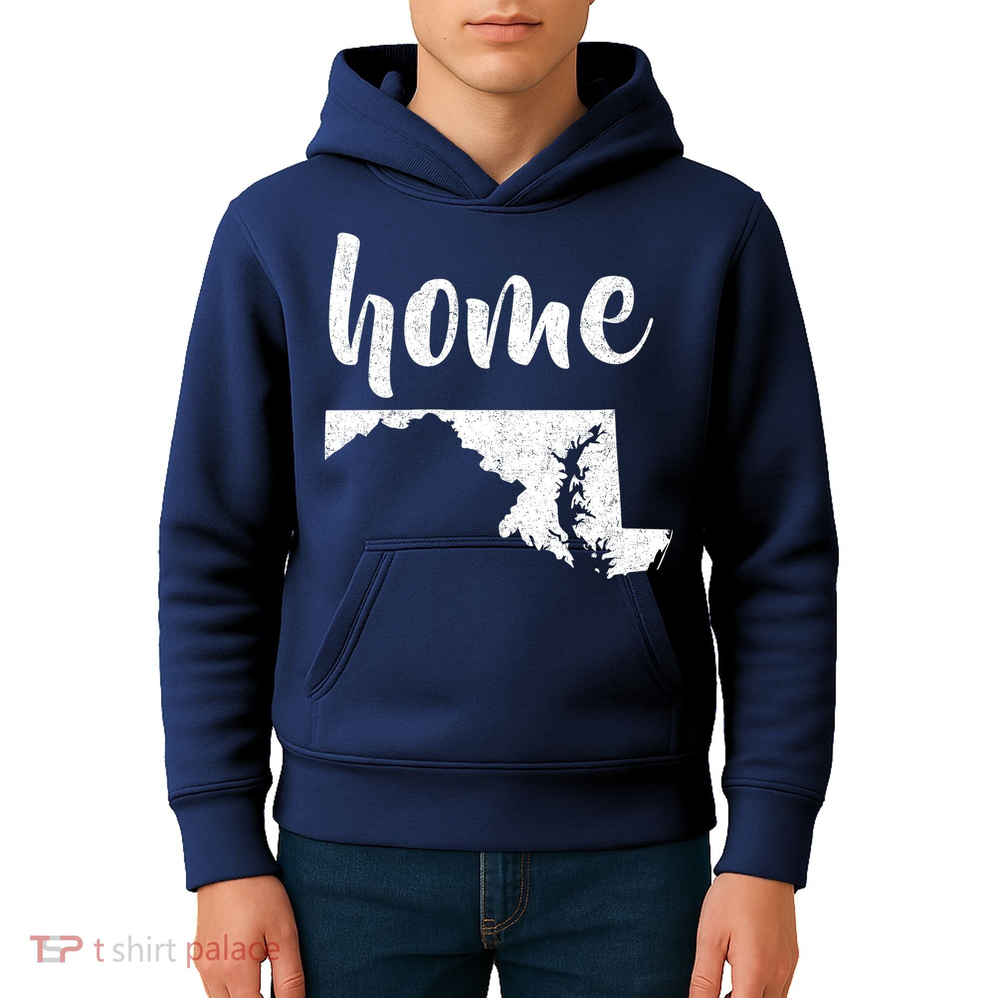 Maryland Home State Kids Hoodie