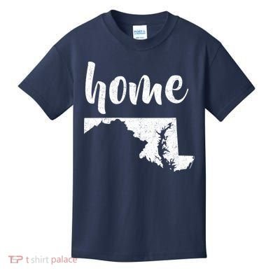 Maryland Home State Kids T-Shirt