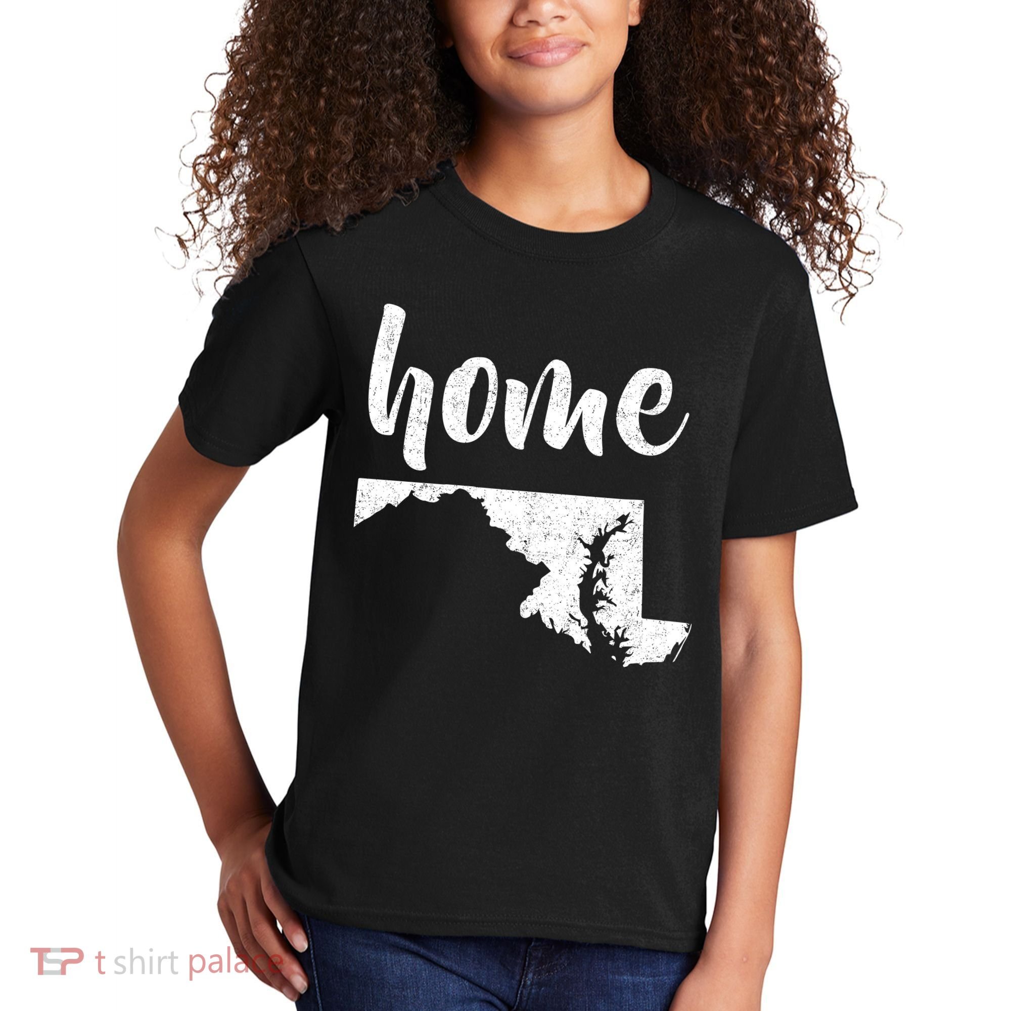 Maryland Home State Kids T-Shirt