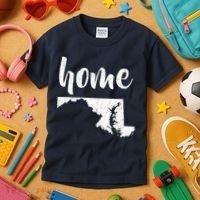 Maryland Home State Kids T-Shirt thumb 3