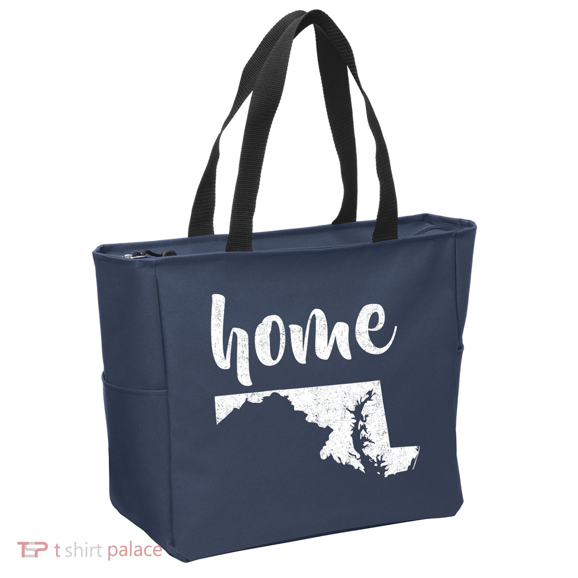 Maryland Home State Tote Bag
