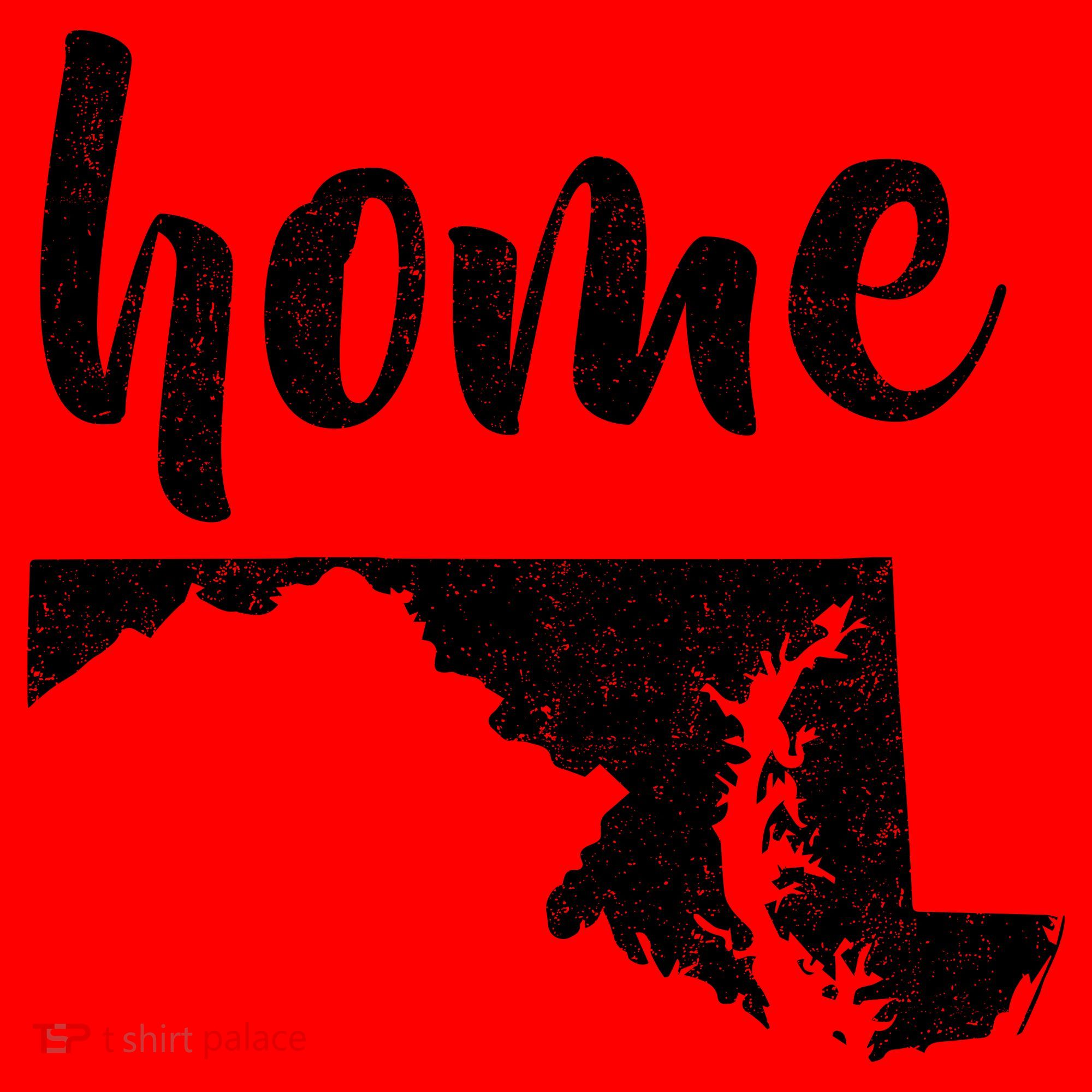 Maryland Home State Santa Hat