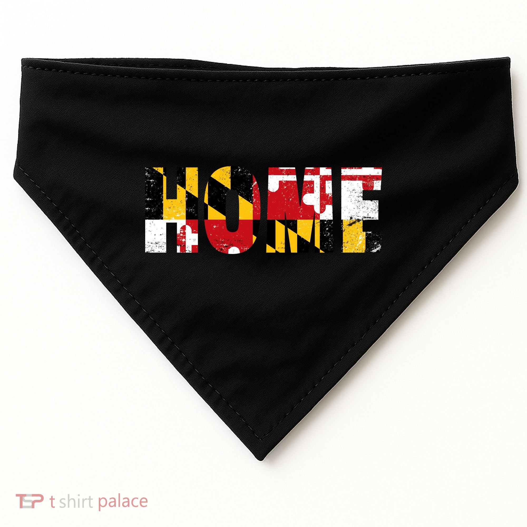 Maryland Is Home USA-Made Doggie Bandana