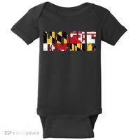 Maryland Is Home Baby Bodysuit thumb 0