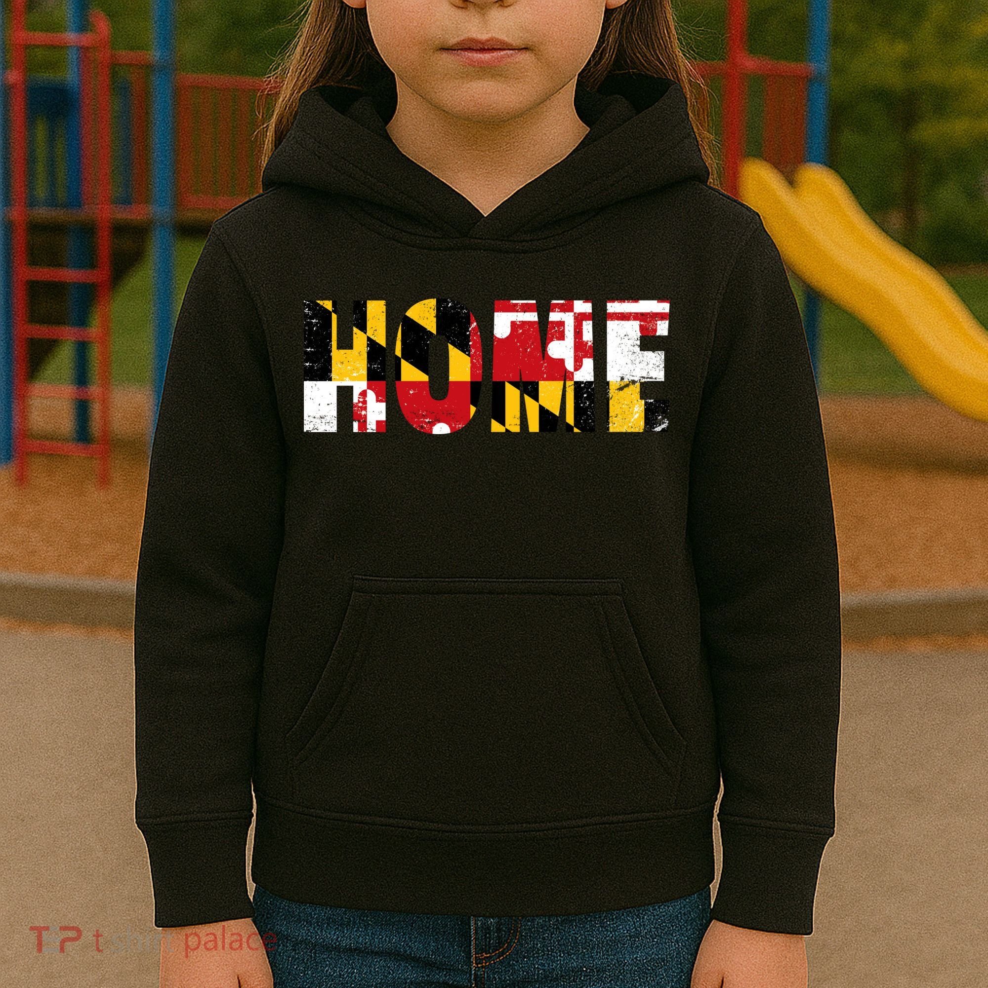 Maryland Is Home Kids Hoodie