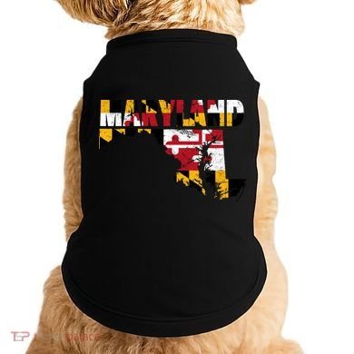 Maryland State Flag Doggie Tank