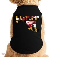 Maryland State Flag Doggie Tank thumb 0