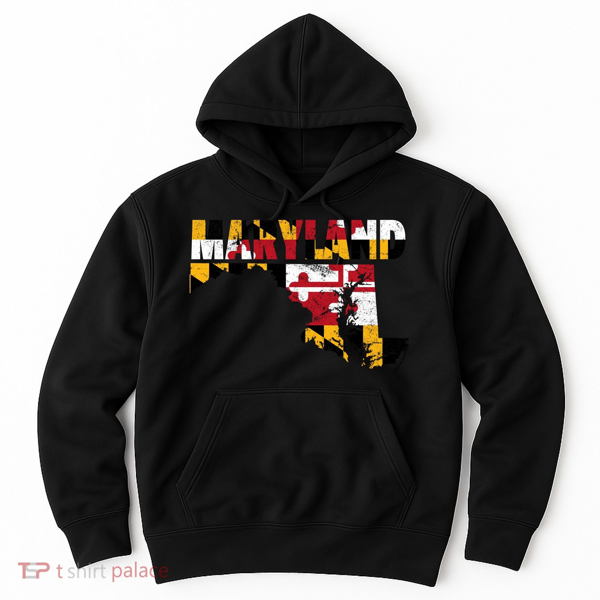 Maryland State Flag Hoodie