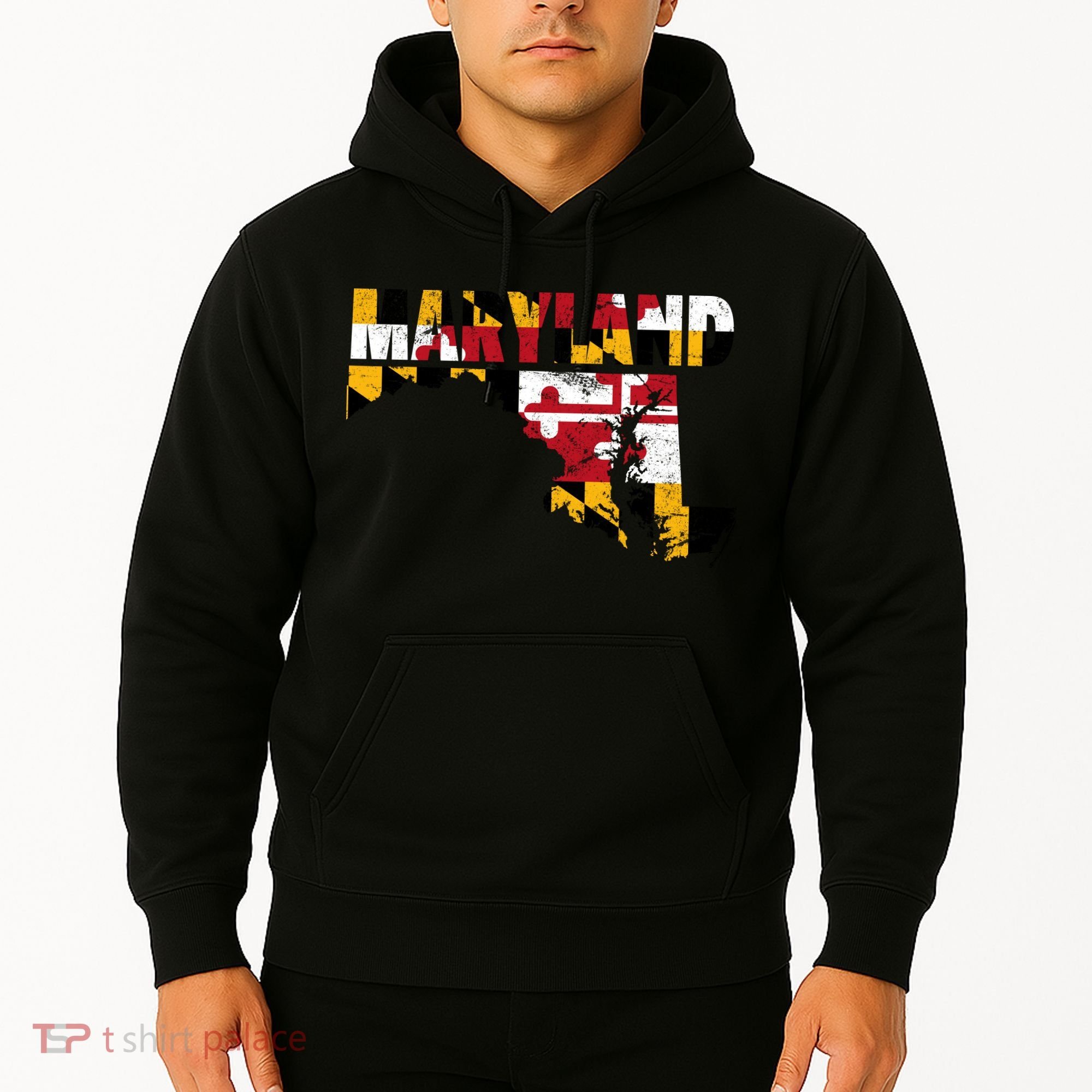 Maryland State Flag Hoodie