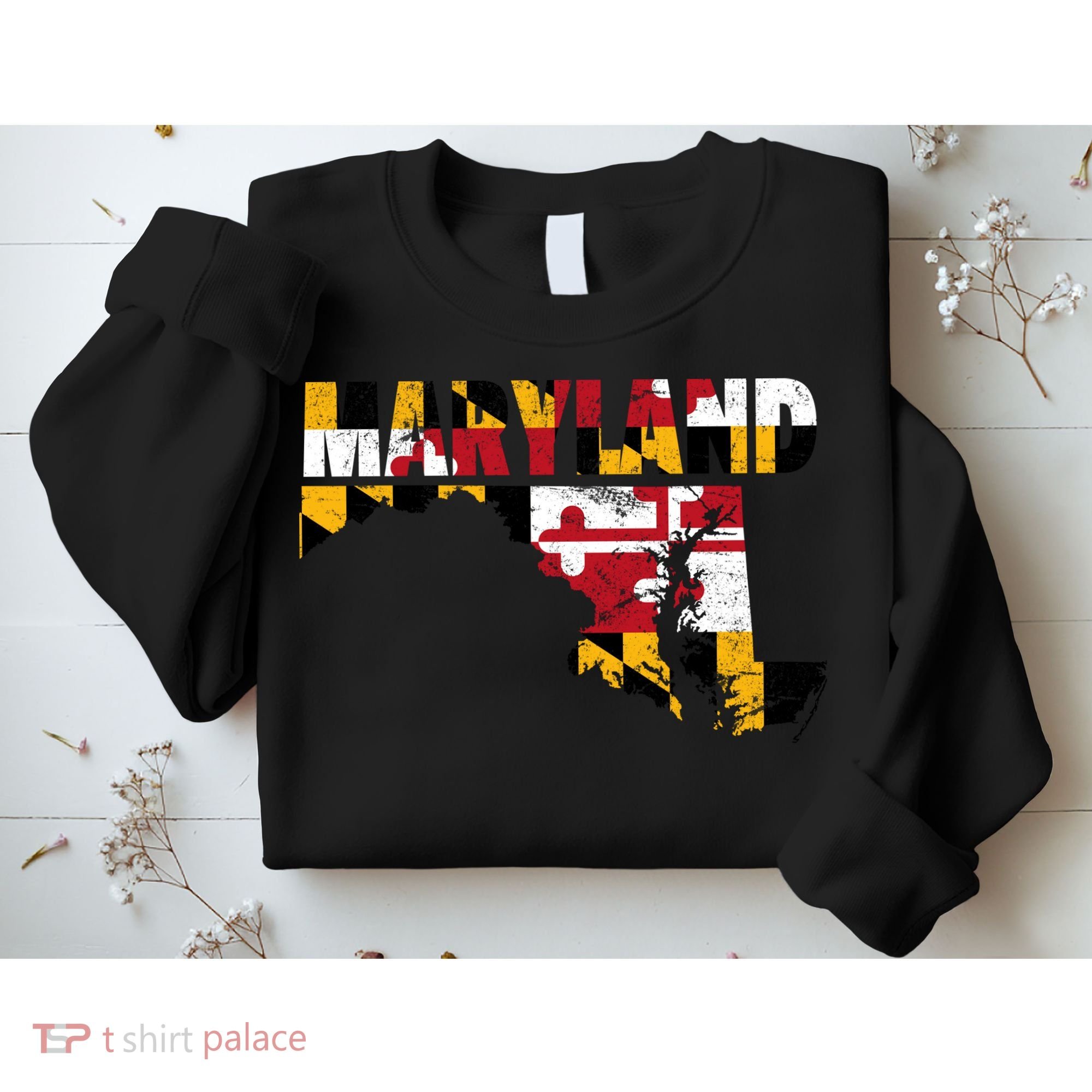 Maryland State Flag Sweatshirt