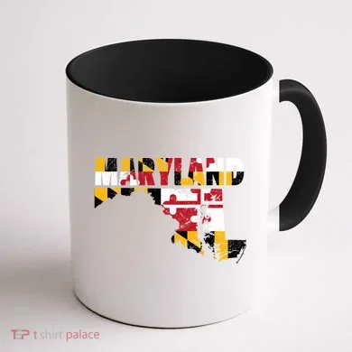 Maryland State Flag Coffee Mug back