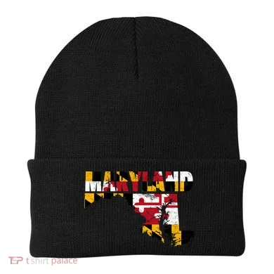 Maryland State Flag Beanie