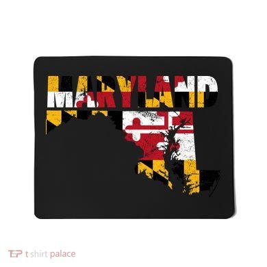 Maryland State Flag Mousepad