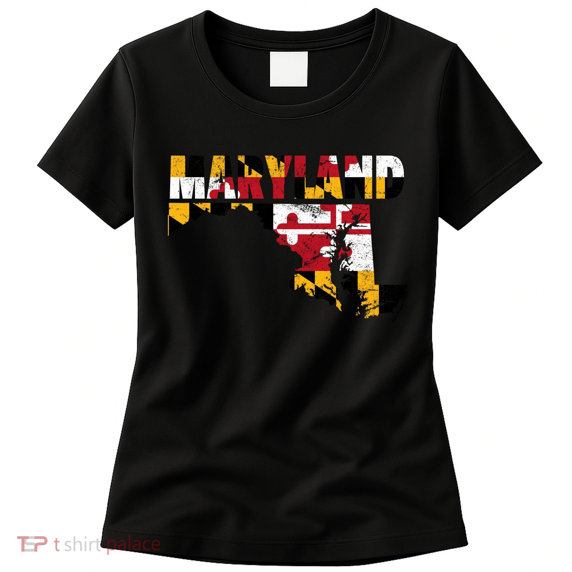 Maryland State Flag Women's T-Shirt