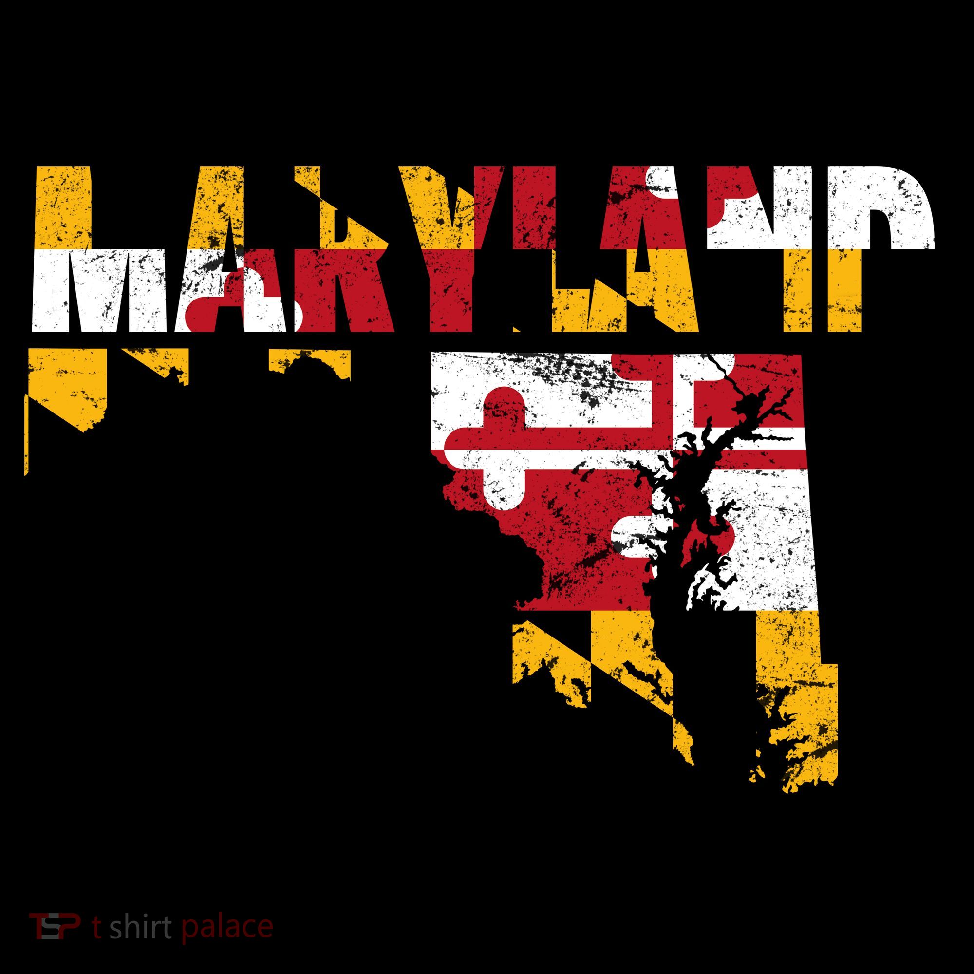 Maryland State Flag Women's T-Shirt