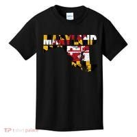 Maryland State Flag Kids T-Shirt thumb 0
