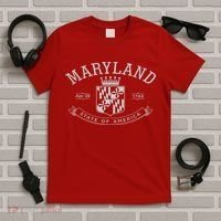 Maryland Stylized Emblem EST 1788 State of America T-Shirt thumb 5